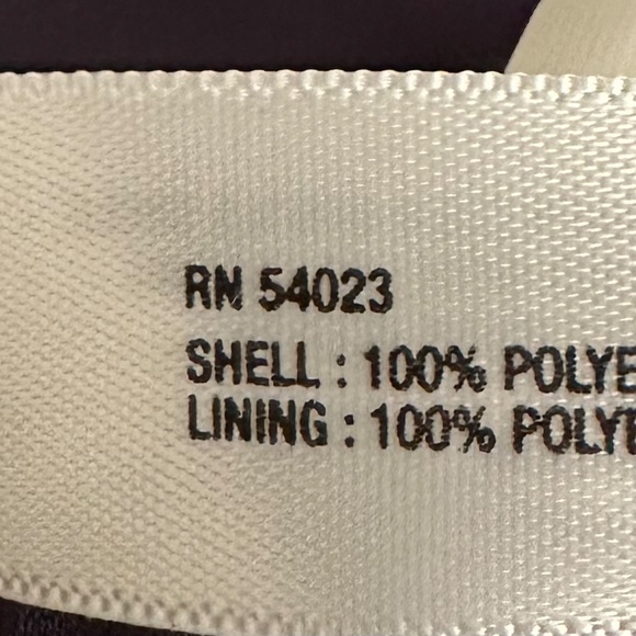 Purple Gap V-neck Sleevless Shell Blouse Size 4 - Picture 4 of 4